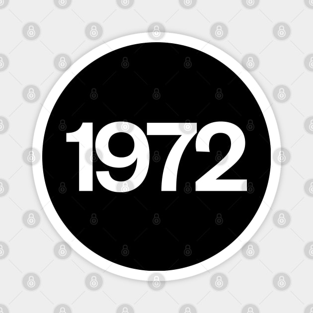 1972 Magnet by Monographis